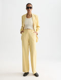 Pantalon Edie - High Rise Wide Leg - Parsnip