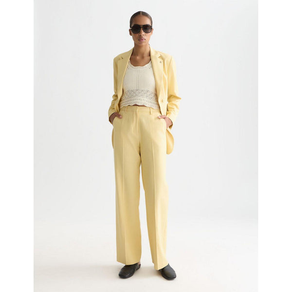 Pantalon Edie - High Rise Wide Leg - Parsnip