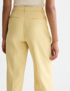 Pantalon Edie - High Rise Wide Leg - Parsnip