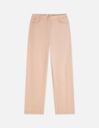 Pantalon Lotus - Twill High Rise Barrel Leg - Rose Dust