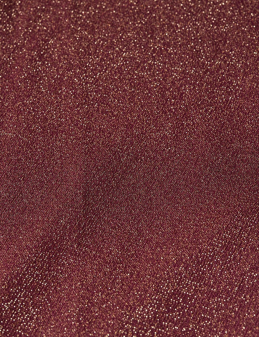 Pantalon Metallic Pointelle Knitted - Burnt Henna
