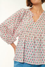 Blusa Ulis - Jazmín