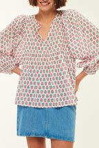 Blusa Ulis - Jazmín