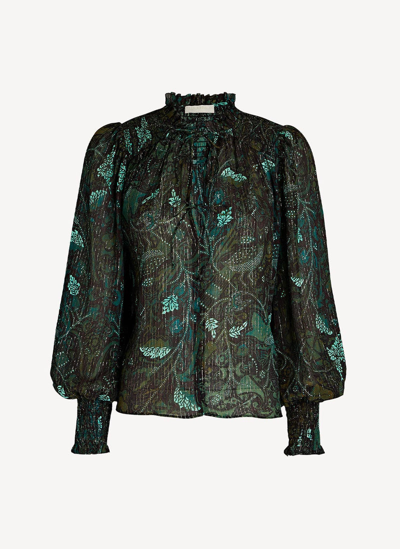 Ulla Johnson - Blouse - Green - Femme