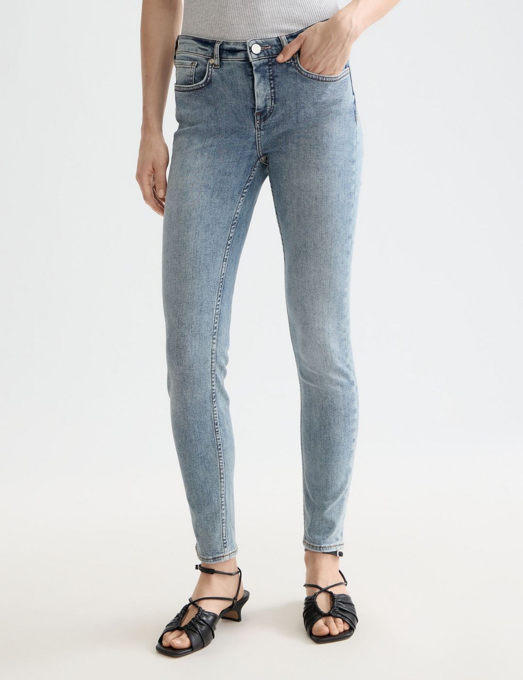Jean Core Bohemienne Mid Rise Skinny – Blue Draft - Blue Draft