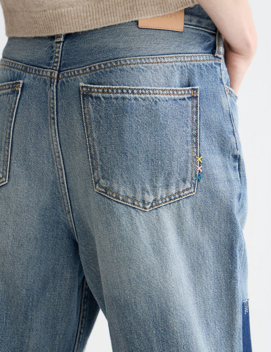 Jean The Deep Low Rise Loose Fit - The Cosmico