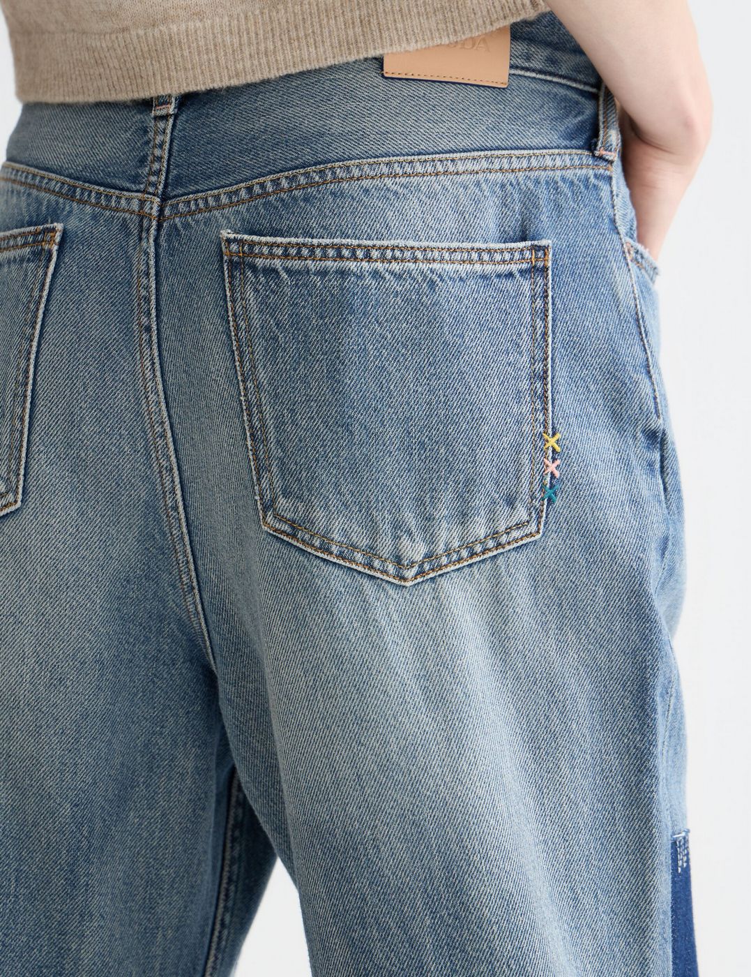 Jean The Deep Low Rise Loose Fit - The Cosmico