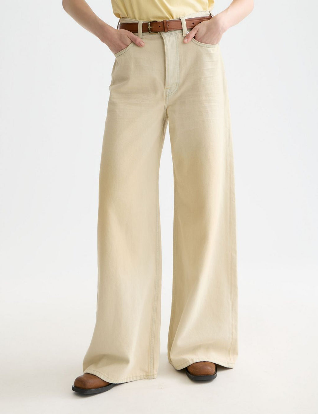 Jean The Wave High Rise Wide Leg — Hero Dust - Hero Dust
