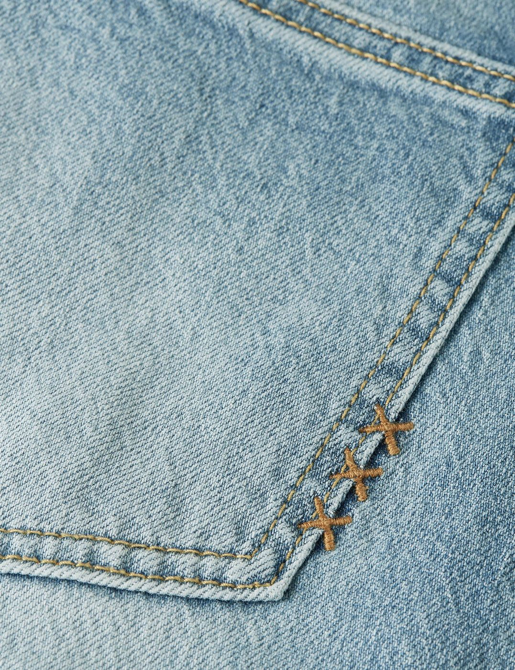Jean The Sky Straight With Tie Detail - Dark Spotlight