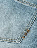 Jean The Sky Straight With Tie Detail - Dark Spotlight
