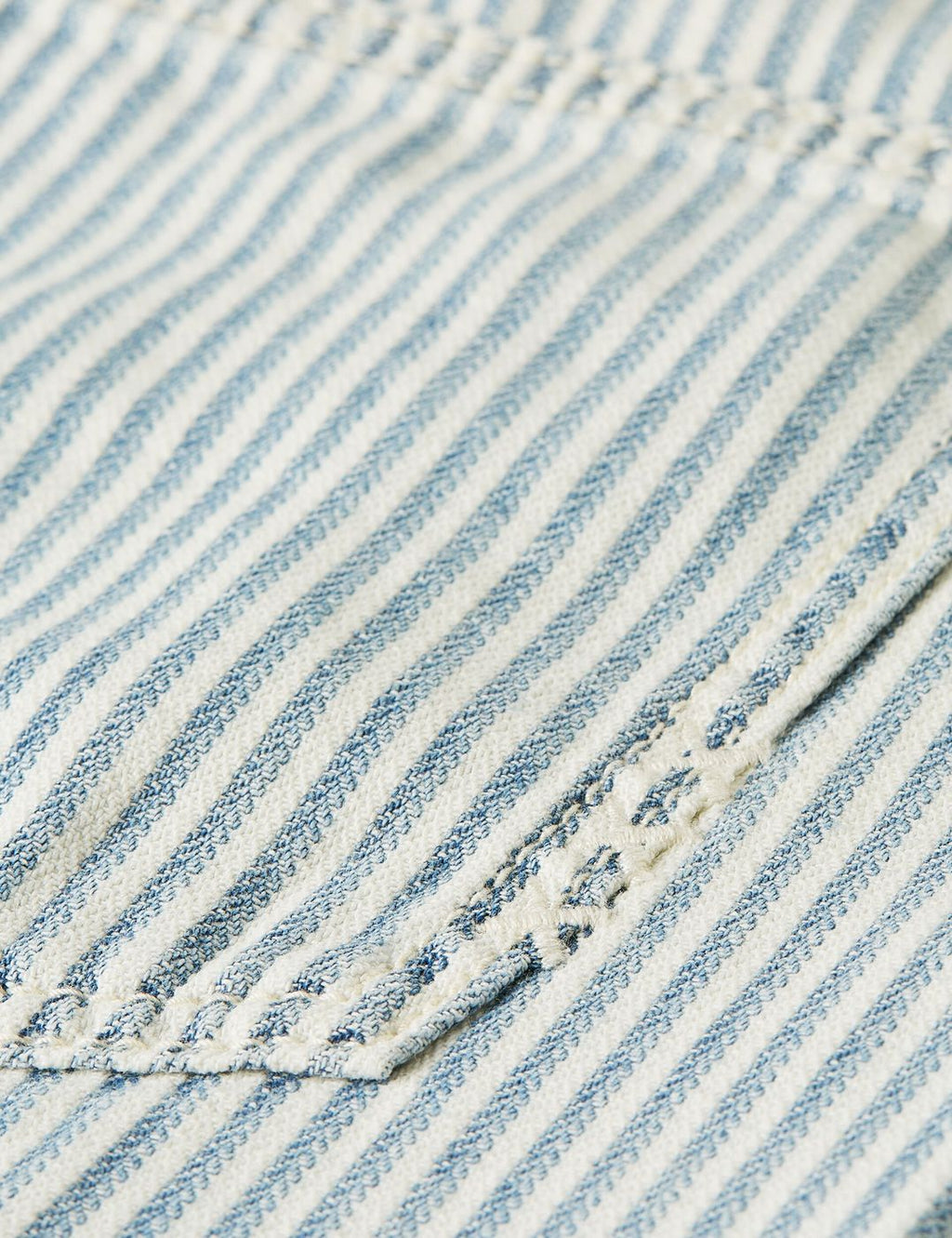 Jean The Ripple Straight - Indigo Stripe