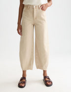 The Loop High Rise Barrel Leg - Travertine