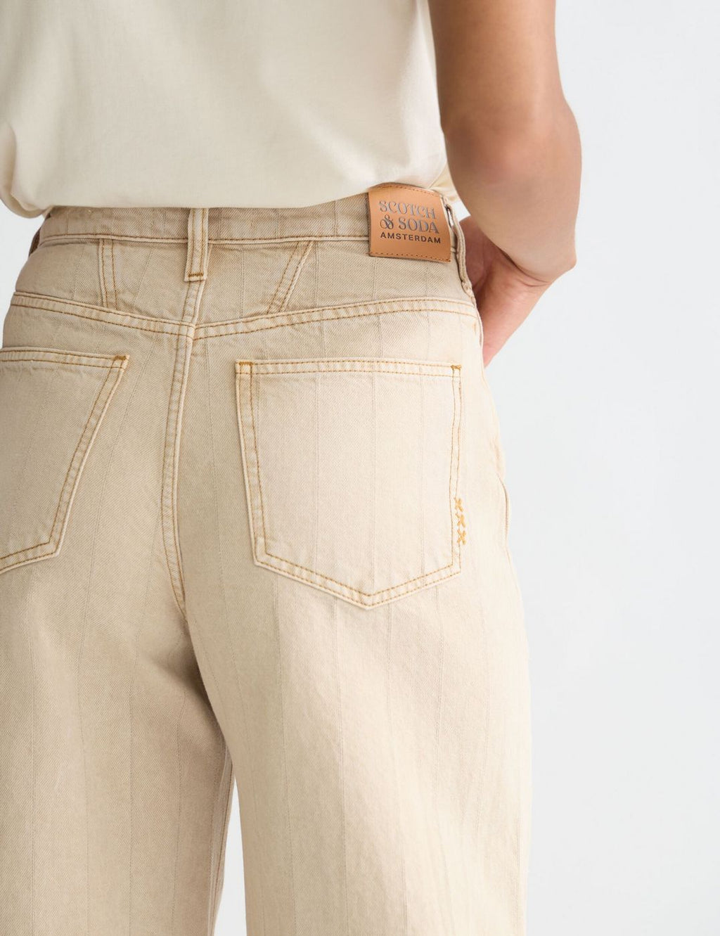 The Loop High Rise Barrel Leg - Travertine