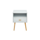Bedside Table - Ulos - White