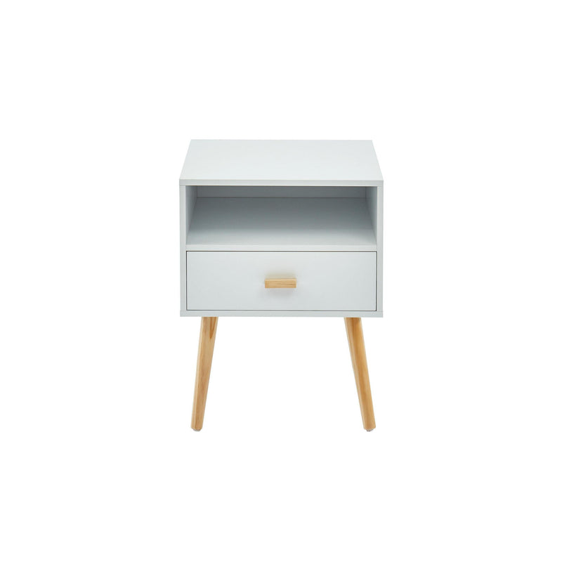 Bedside Table - Ulos - White