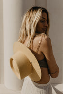 Ulysse Felt Hat - Pale Yellow