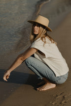 Ulysse Felt Hat - Pale Yellow