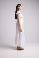 Robe Longue - Ulysse - Blanc