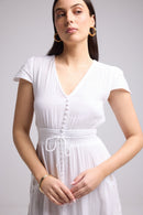 Robe Longue - Ulysse - Blanc