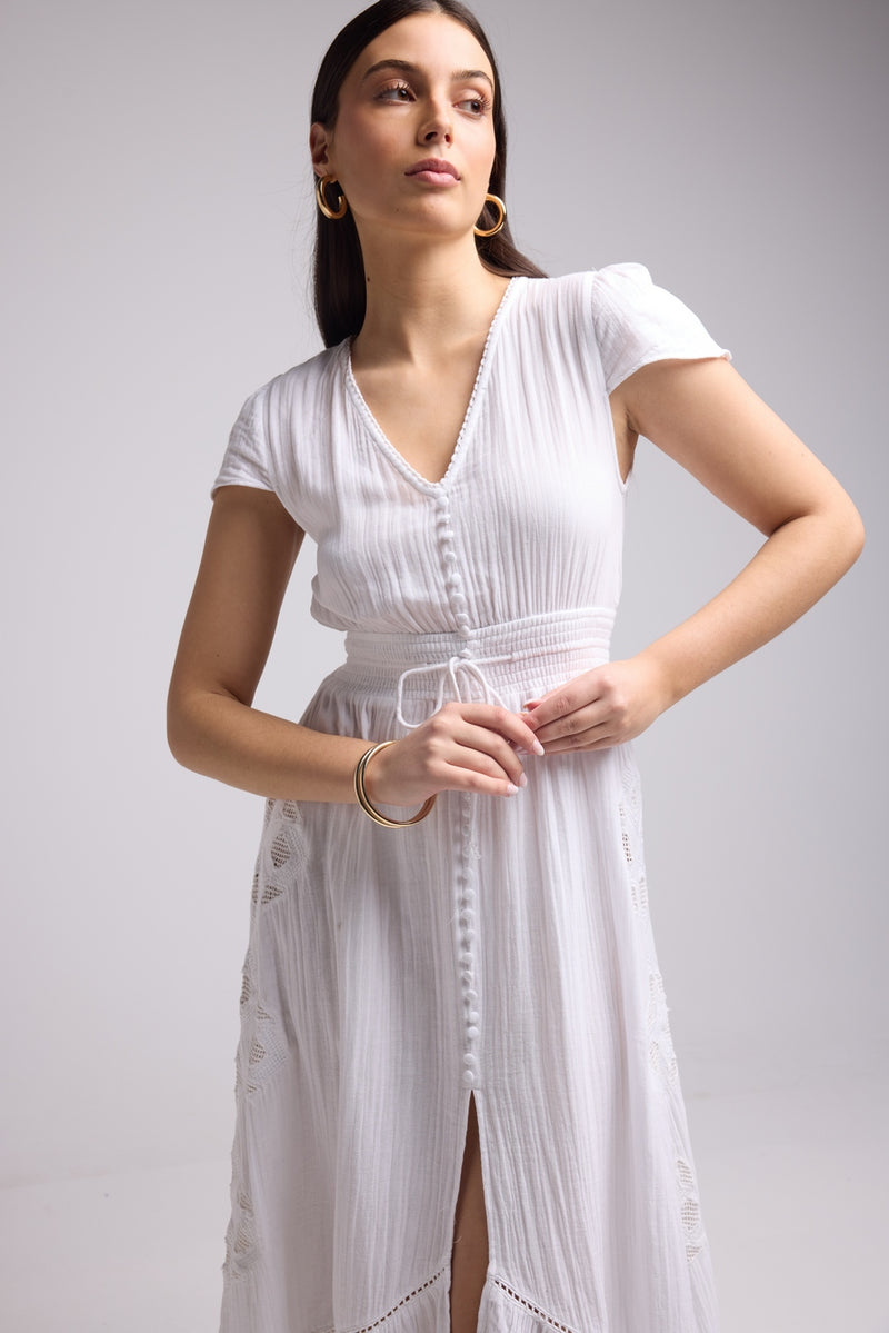 Robe Longue - Ulysse - Blanc