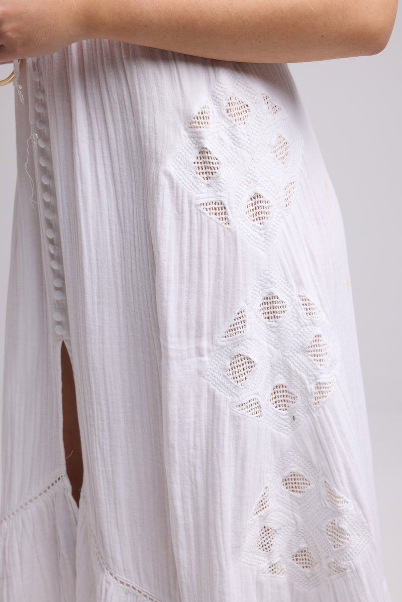 Robe Longue - Ulysse - Blanc