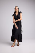 Robe Longue - Ulysse - Noir