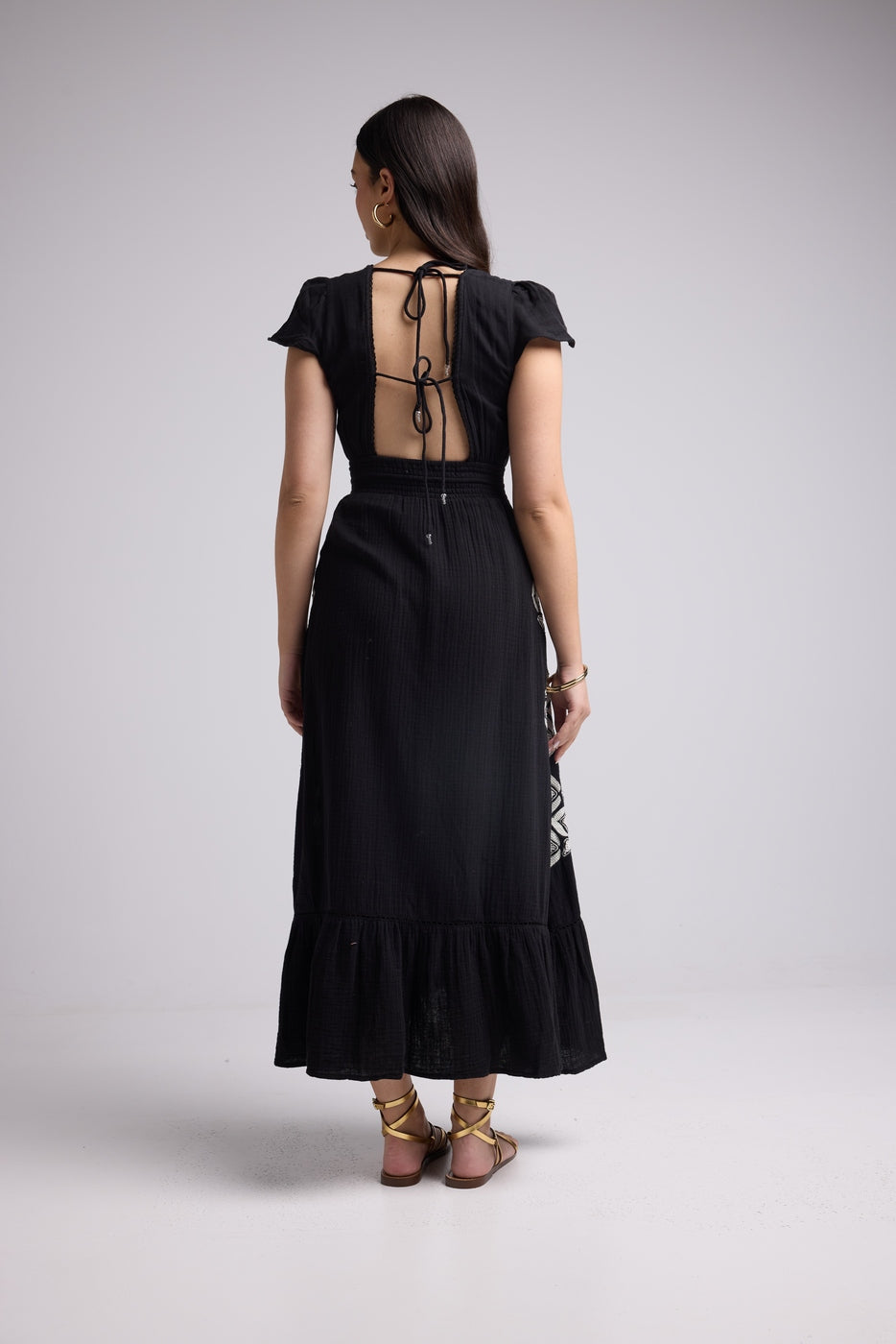 Long Dress - Ulysse - Black