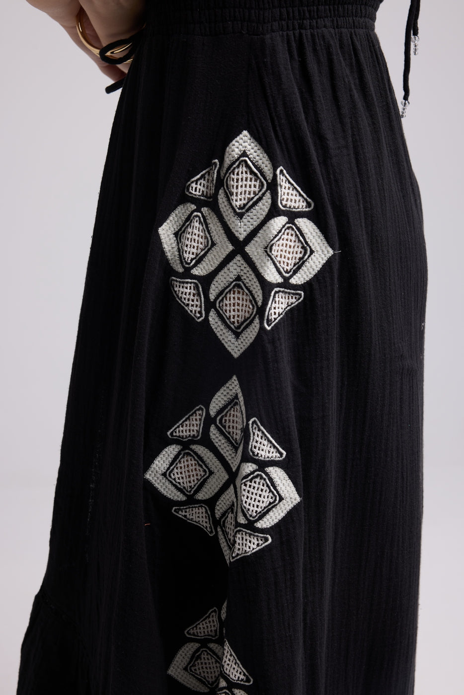 Robe Longue - Ulysse - Noir