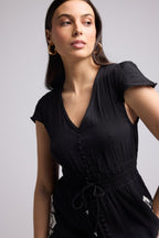 Long Dress - Ulysse - Black