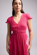 Robe Longue - Ulysse - Rose