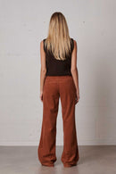 Uma Trendy Corduroy Trousers - Agate