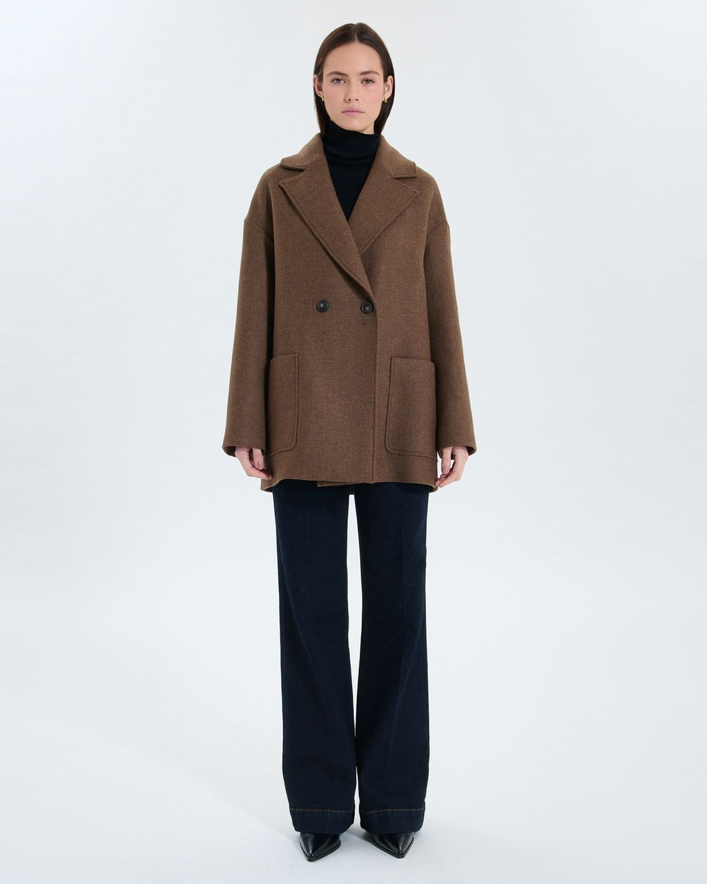 Short hazelnut coat_4