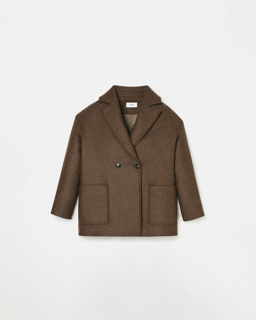 Short hazelnut coat_5