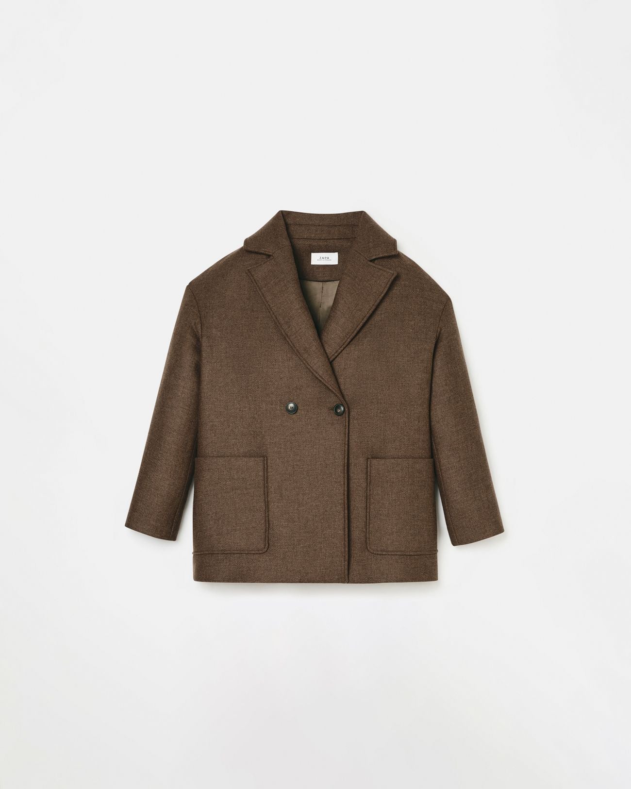 Short hazelnut coat_5