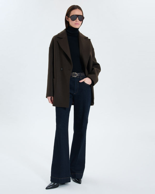 Short chocolate coat_1