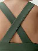 Top Umay - Olive Foncé - Femme