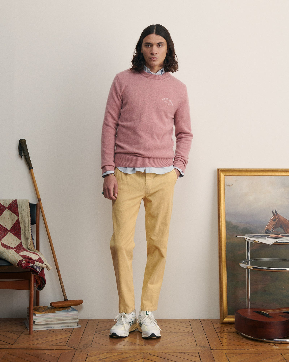 Jersey «Mini Manufacture» Grand Cerf de lana de cordero