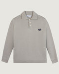 "Heart Patch" Guillaumin Merino Wool Sweater