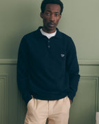"Heart Patch" Guillaumin Merino Wool Sweater