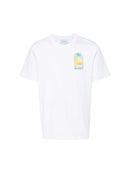 T-Shirt Larc Colore - Blanc