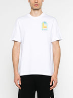 T-Shirt Larc Colore – Weiß