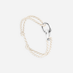 Piran Bracelet - Beige Striped White