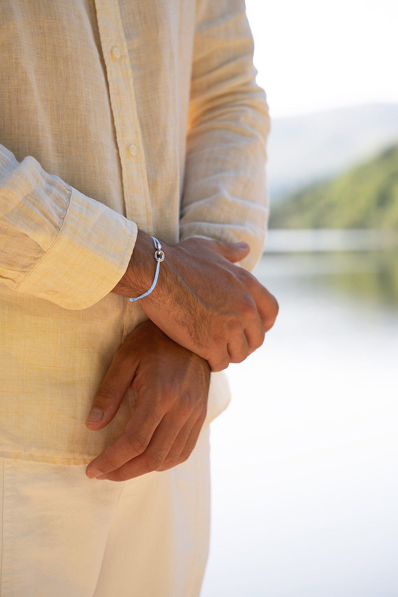 Bracelet Bruges - Bleu Ciel