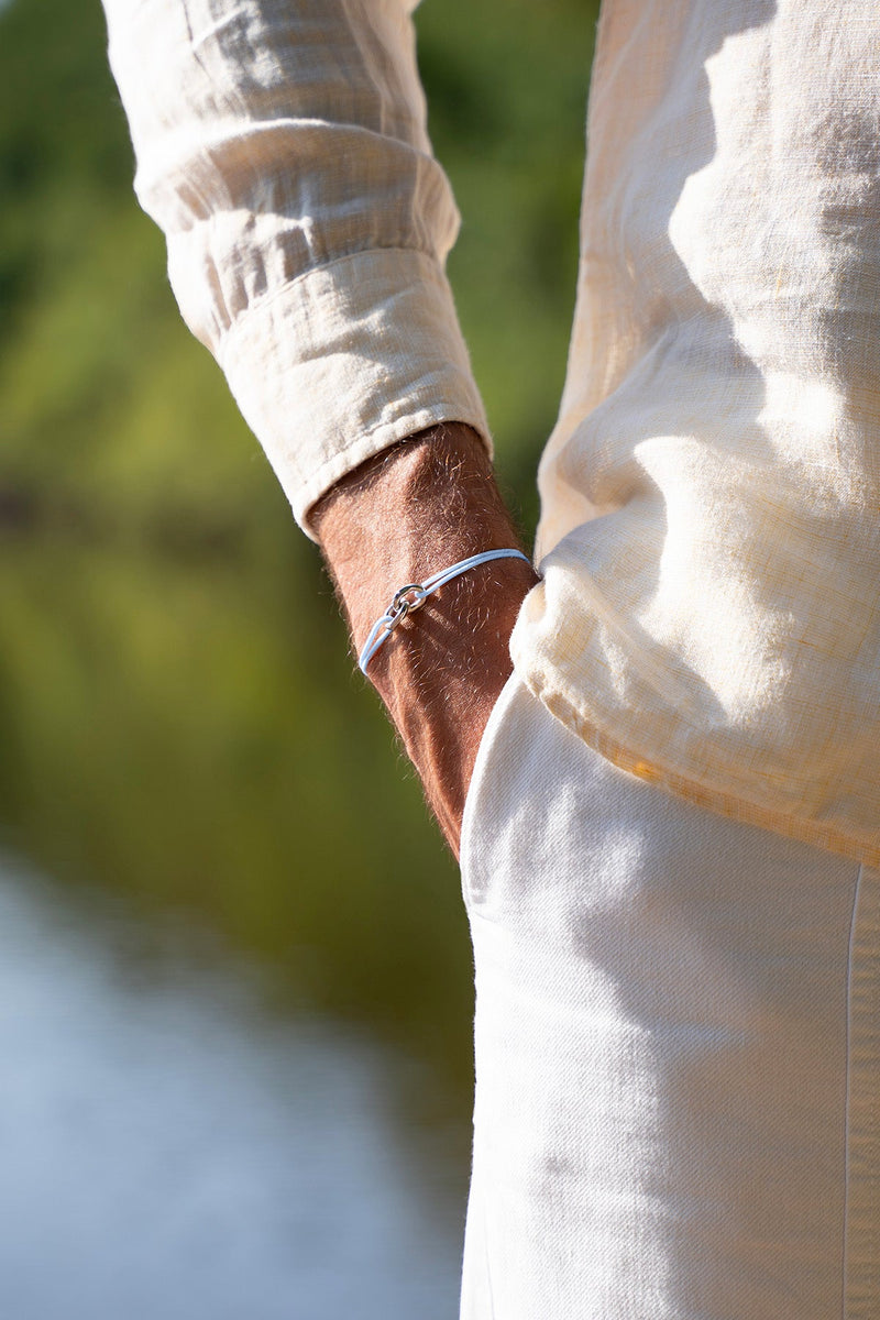 Bracelet Bruges - Bleu Ciel