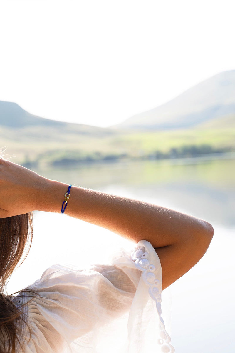 Bracelet Edimbourg - Bleu Roi