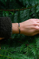 Bracelet Kyrenia - Vert Pailleté