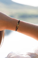 Bracelet Marrakech - Noir Pailleté