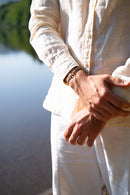 Bracelet Marrakech - Noir Pailleté