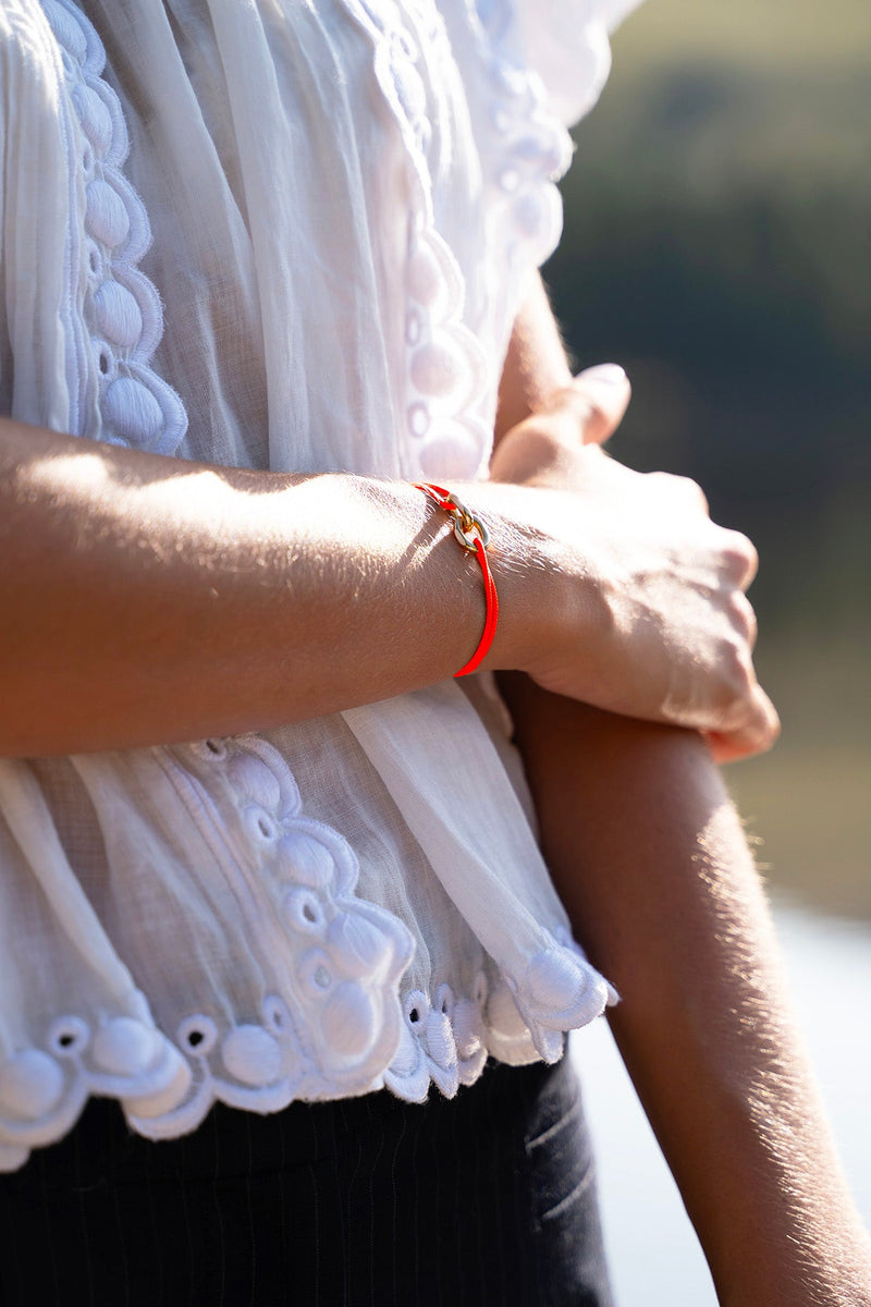 Bracelet Naples - Orange Fluo