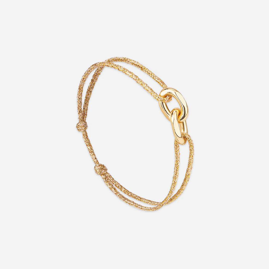 Sintra Bracelet - Glittery Gold